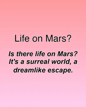 Life on Mars? — ranked #2