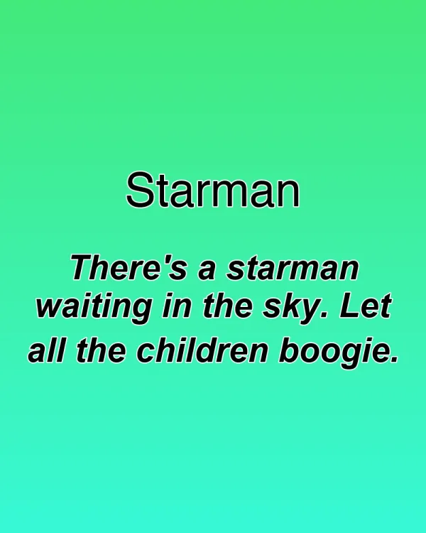 Starman - ranking option ranked #6