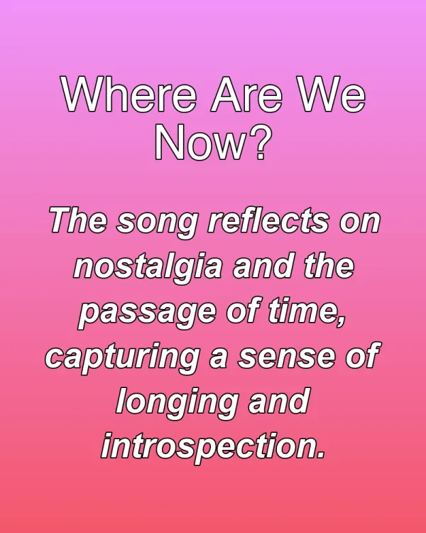 Where Are We Now? - ranking option ranked #27