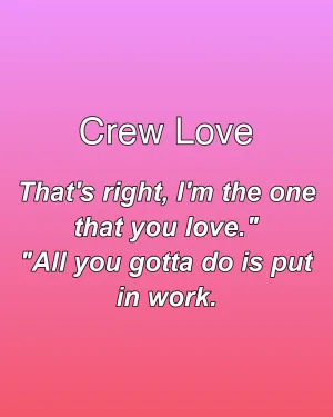 Crew Love — ranked #13