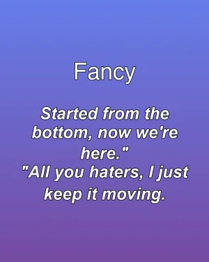 Fancy — ranked #18