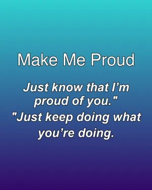 Make Me Proud — ranked #15