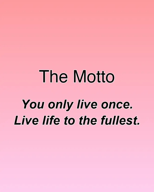 The Motto - ranking option ranked #11