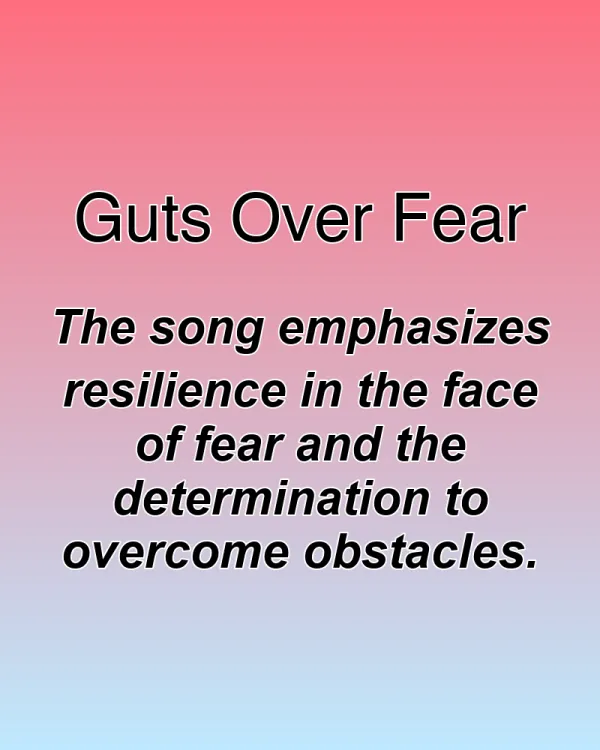Guts Over Fear - ranking option ranked #16