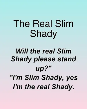 The Real Slim Shady — ranked #3
