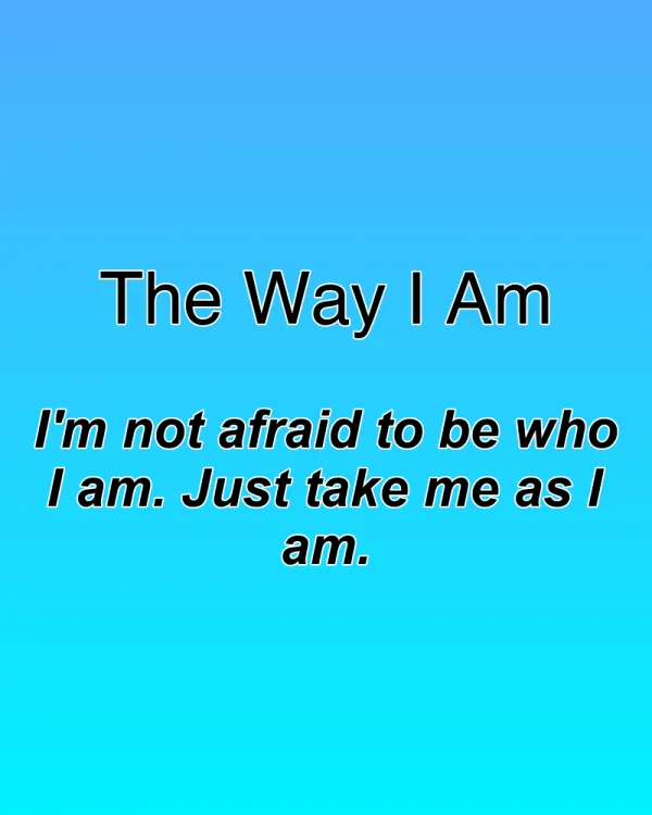 The Way I Am - ranking option ranked #11