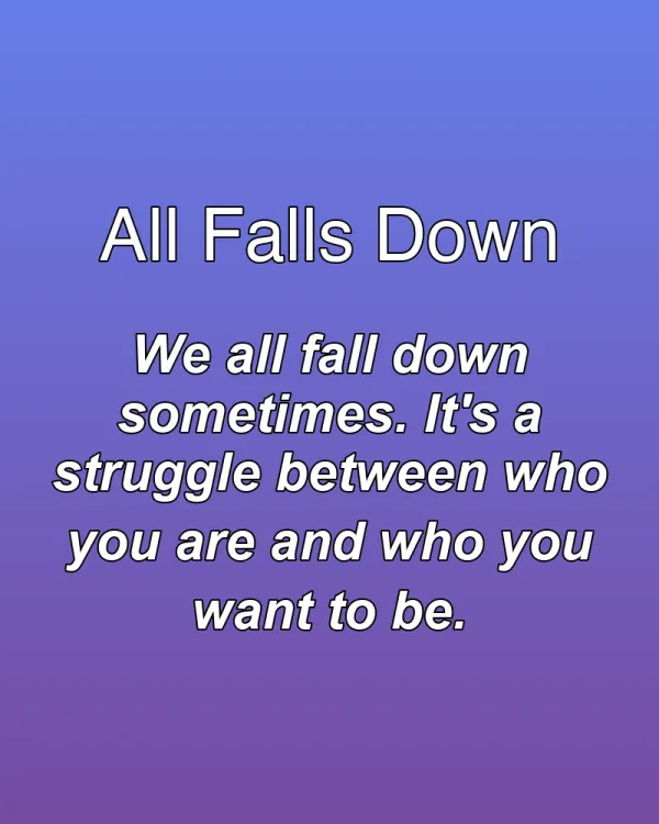 All Falls Down - ranking option ranked #17