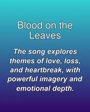 Blood on the Leaves — ranked #23