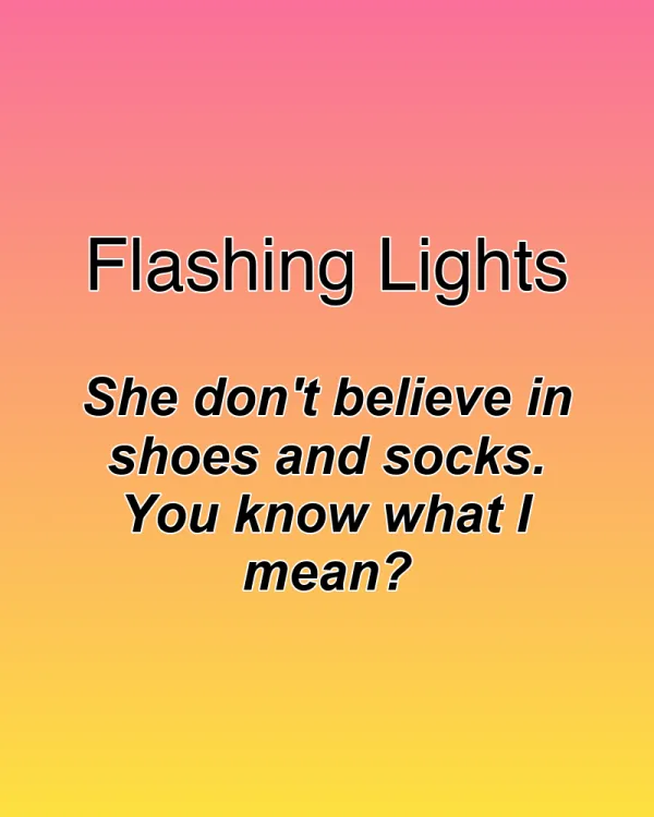 Flashing Lights - ranking option ranked #11