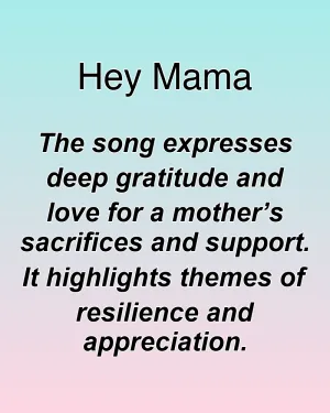 Hey Mama — ranked #15