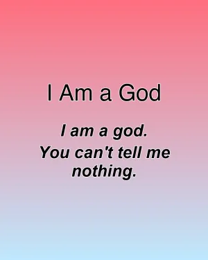 I Am a God — ranked #24