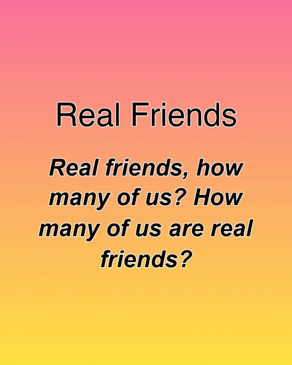 Real Friends - ranking option ranked #30