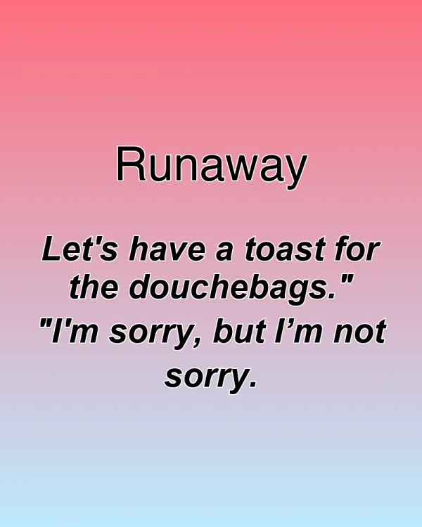 Runaway - ranking option ranked #6