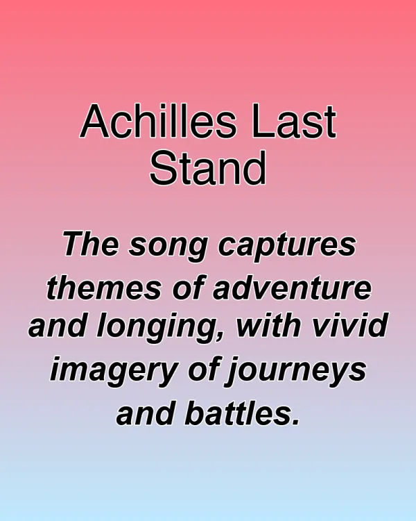 Achilles Last Stand - ranking option ranked #19