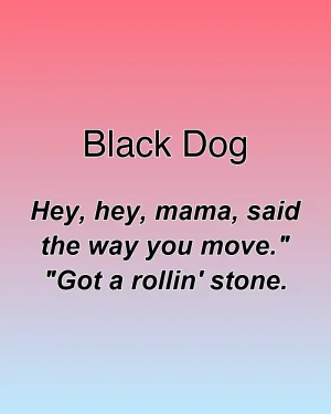Black Dog — ranked #3