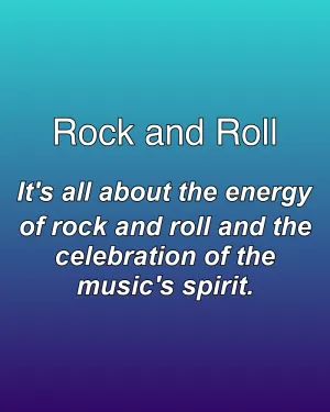 Rock and Roll — ranked #6