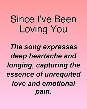 Since I've Been Loving You — ranked #12