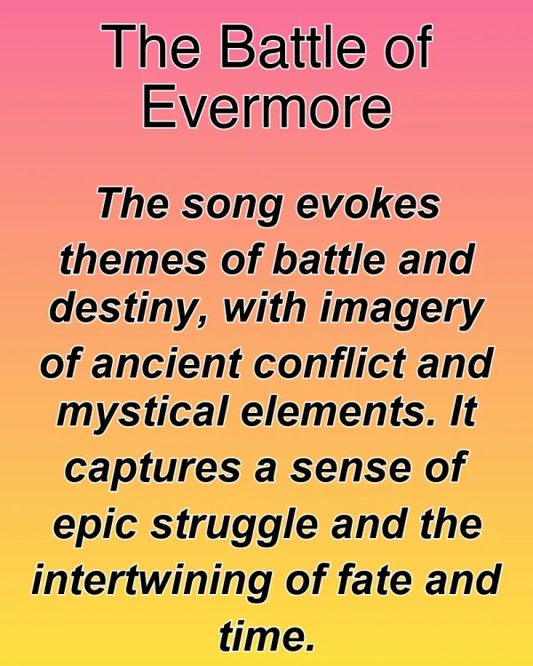 The Battle of Evermore - ranking option ranked #30