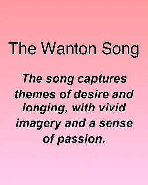 The Wanton Song — ranked #27