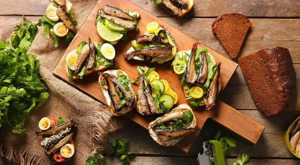 Бутерброды со шпротами - ranking option ranked #9