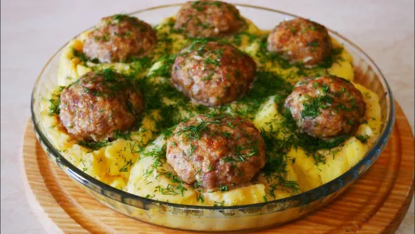 Пюре с котлетами - ranking option ranked #7