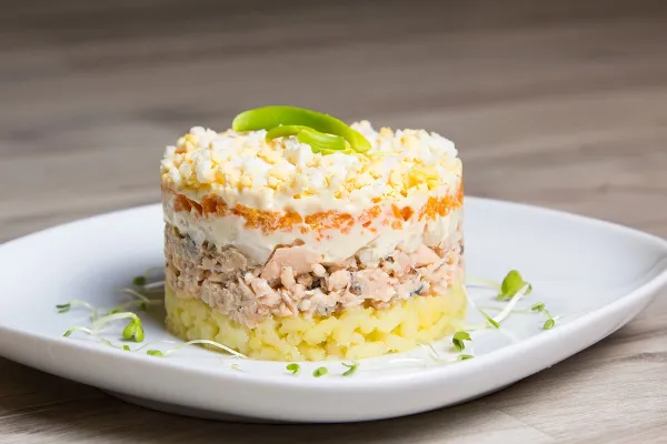 Салат «Мимоза» - ranking option ranked #10