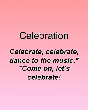 Celebration — ranked #18