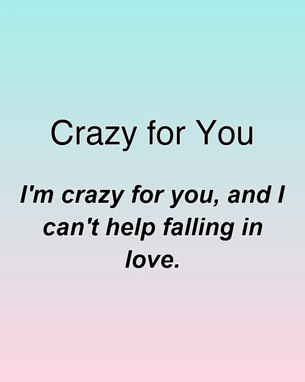 Crazy for You - ranking option ranked #23