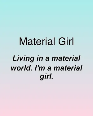 Material Girl — ranked #2