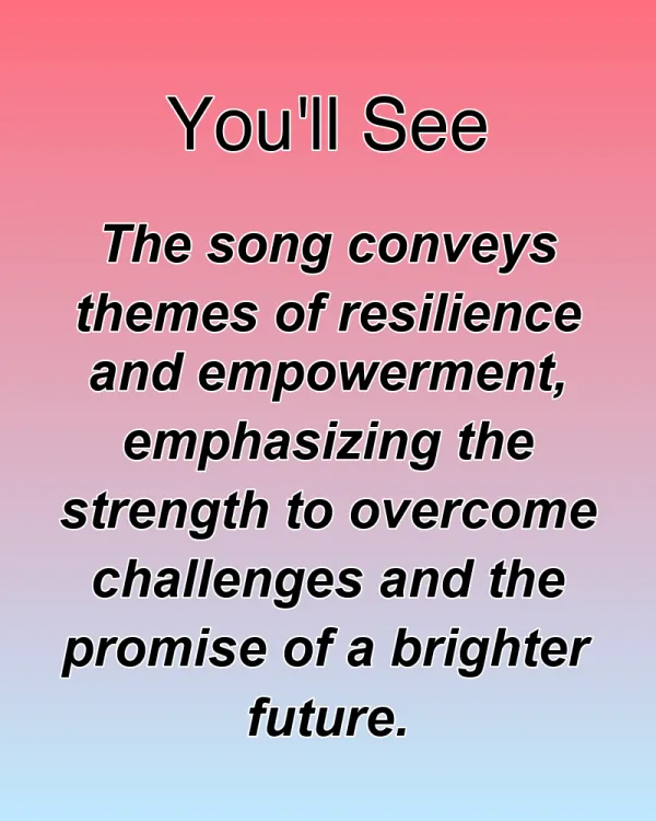 You'll See - ranking option ranked #32