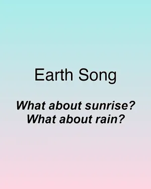 Earth Song — ranked #19