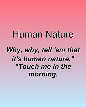 Human Nature — ranked #11