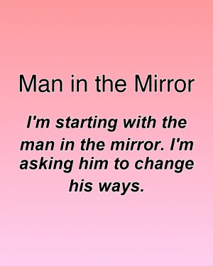 Man in the Mirror — ranked #5
