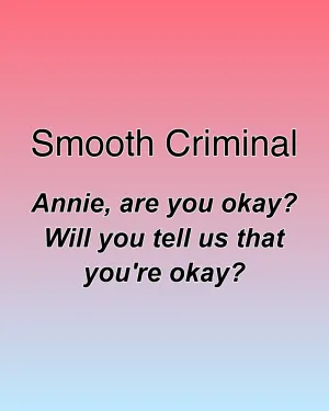 Smooth Criminal — ranked #4