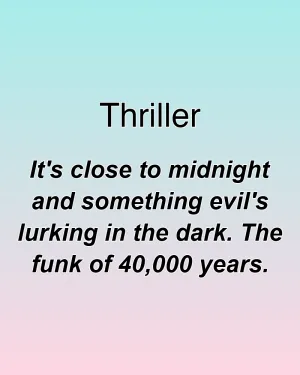Thriller — ranked #2