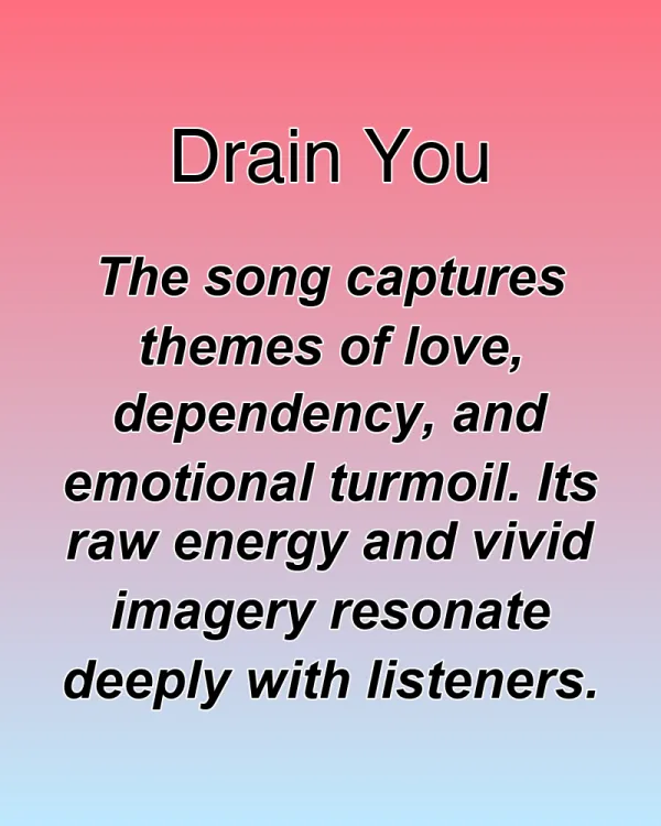 Drain You - ranking option ranked #10