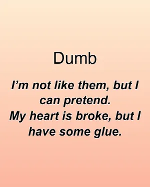 Dumb — ranked #18