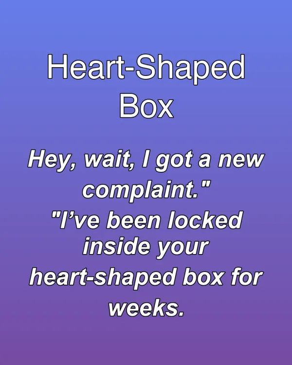 Heart-Shaped Box - ranking option ranked #5