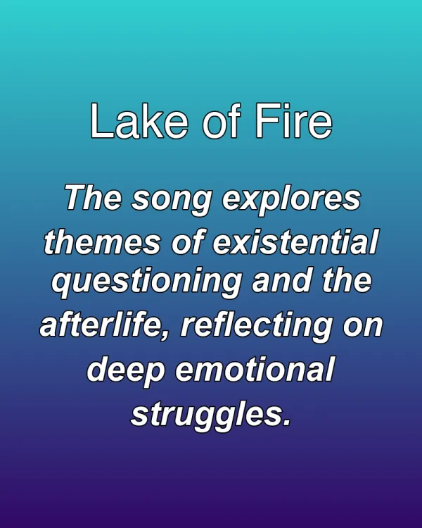 Lake of Fire - ranking option ranked #29