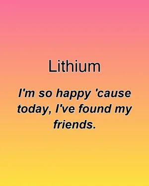 Lithium — ranked #3
