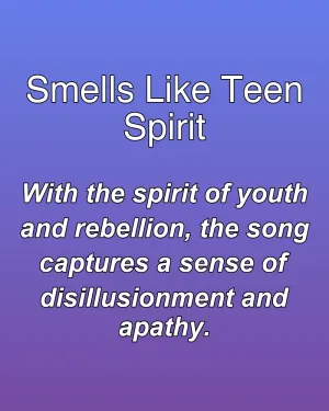 Smells Like Teen Spirit