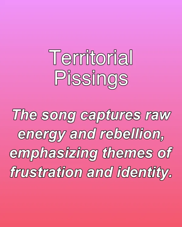 Territorial Pissings - ranking option ranked #14