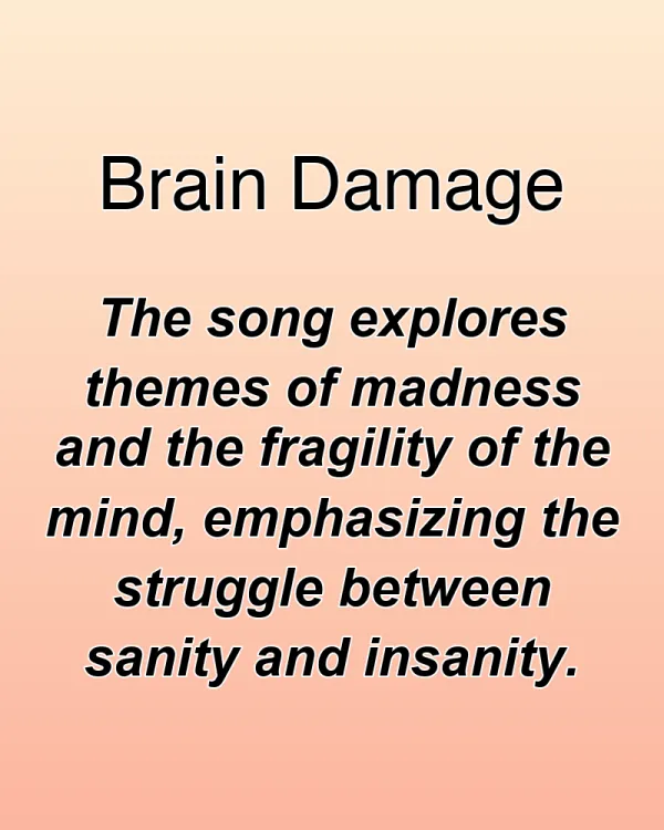 Brain Damage - ranking option ranked #9