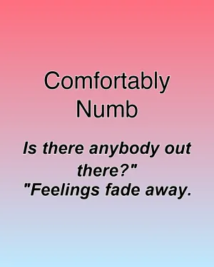 Comfortably Numb — ranked #2