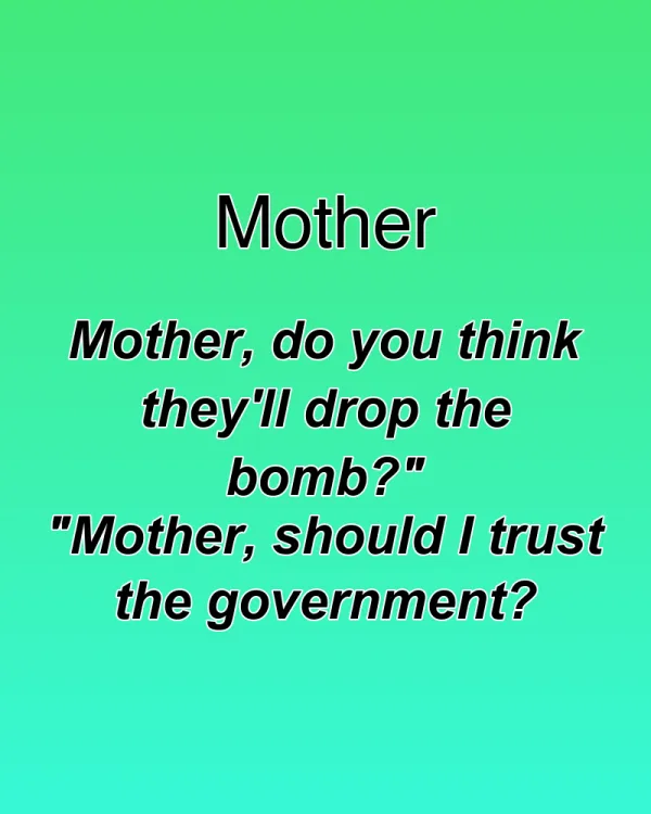 Mother - ranking option ranked #24