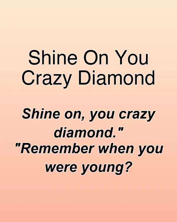 Shine On You Crazy Diamond - ranking option ranked #11