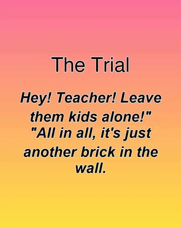 The Trial - ranking option ranked #19