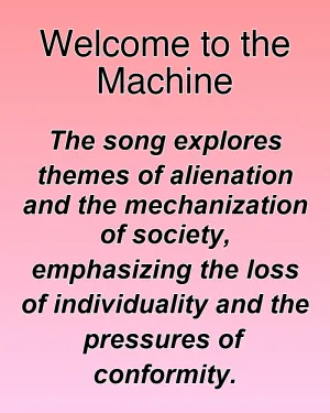 Welcome to the Machine — ranked #13