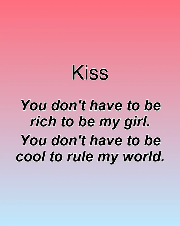 Kiss - ranking option ranked #3