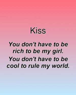 Kiss — ranked #3